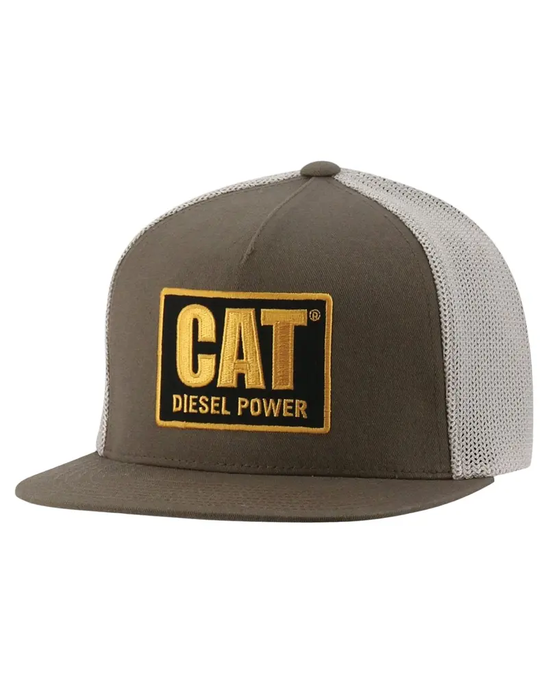 Cat Men's Diesel Power Flat Bill Cap 4