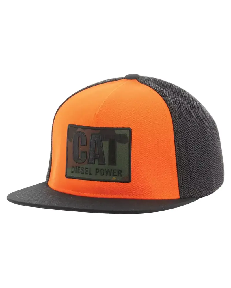 Cat Men's Diesel Power Flat Bill Cap 4