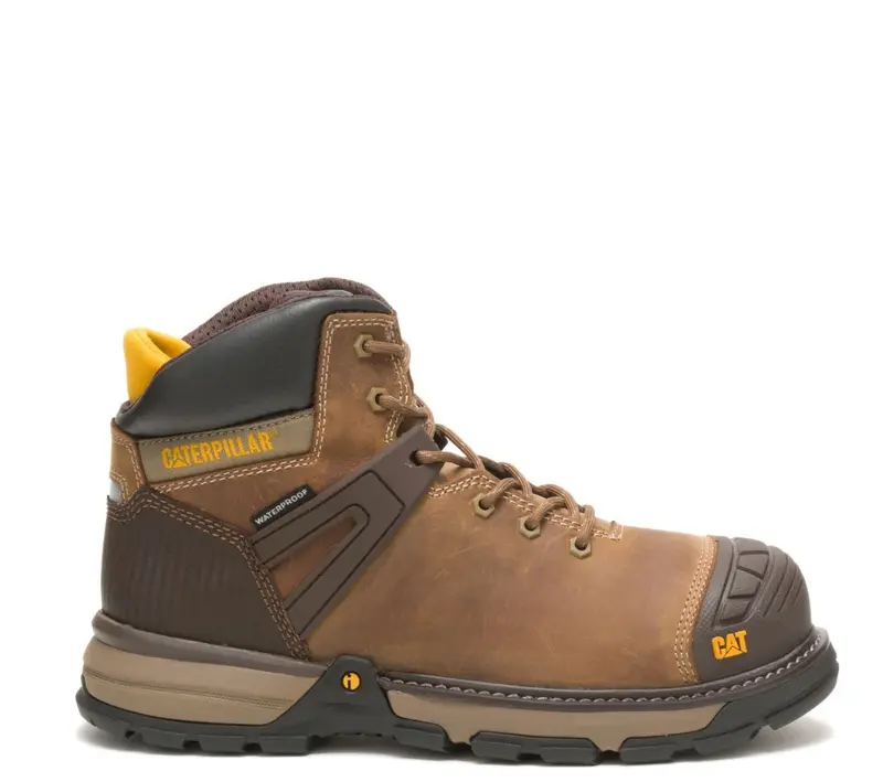 Cat Men's Excavator Superlite Waterproof Soft Toe Work Boot 1