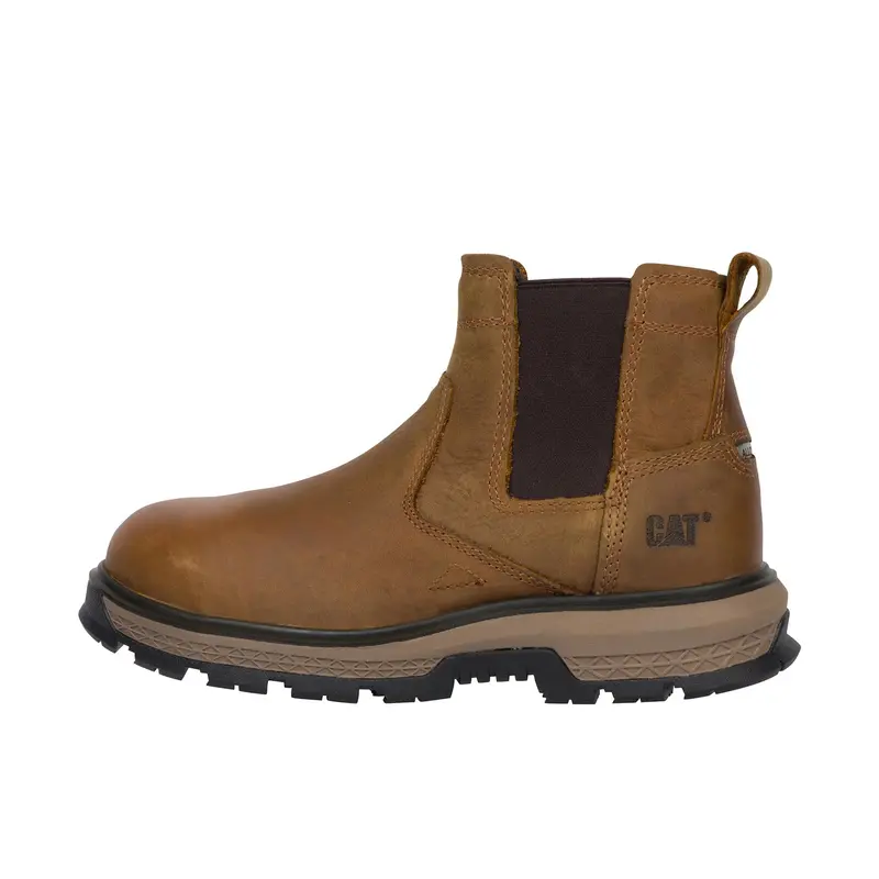 Cat Men's Exposition Chelsea Alloy Toe Work Boot 2