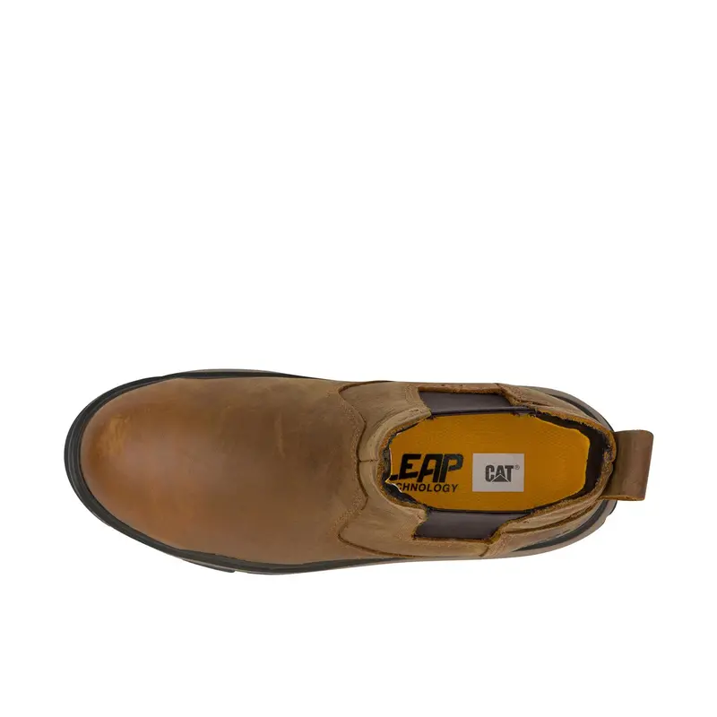 Cat Men's Exposition Chelsea Alloy Toe Work Boot 3