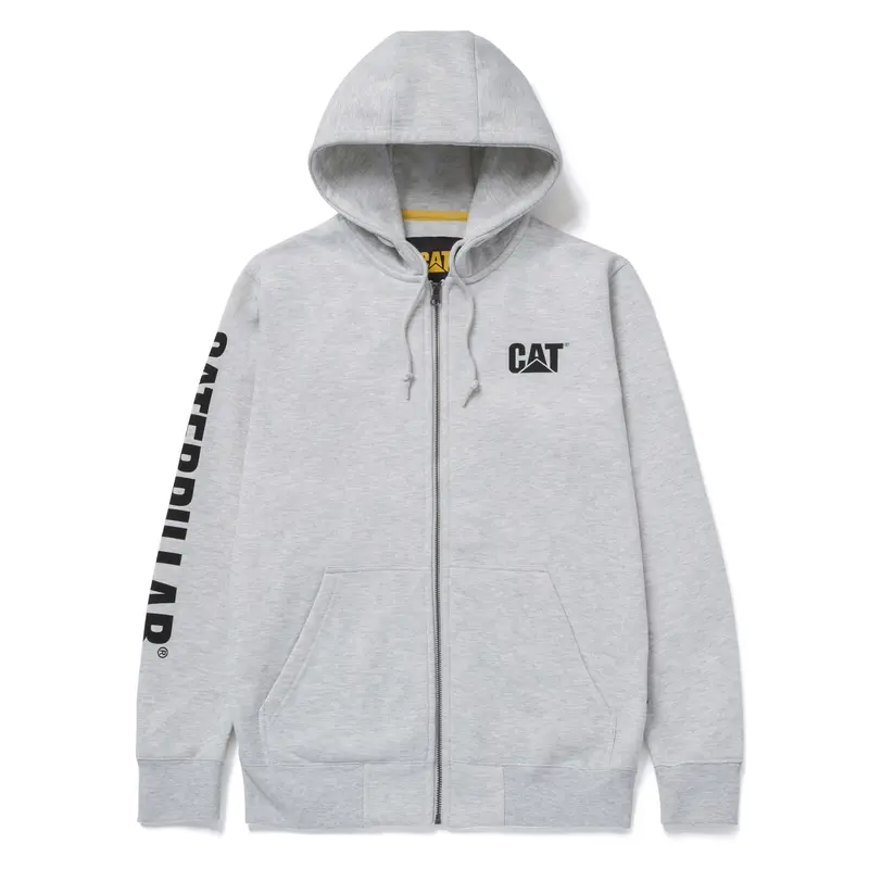 Cat Men's Full Zip Hooded Sweatshirt 3