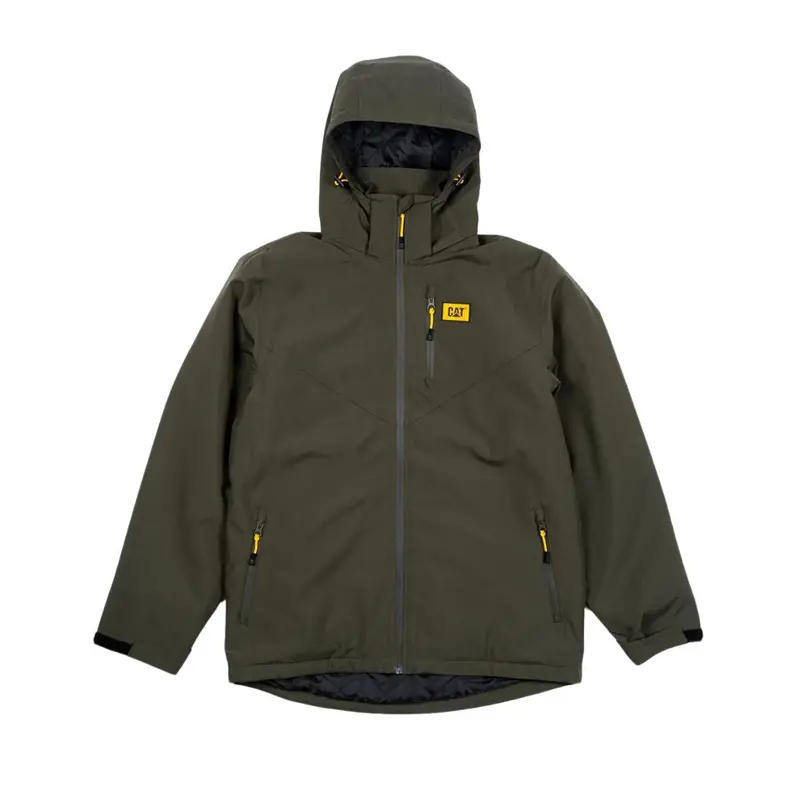 Cat Men's Lightweight Insulated Work Jacket 1040038 - Army Moss 2