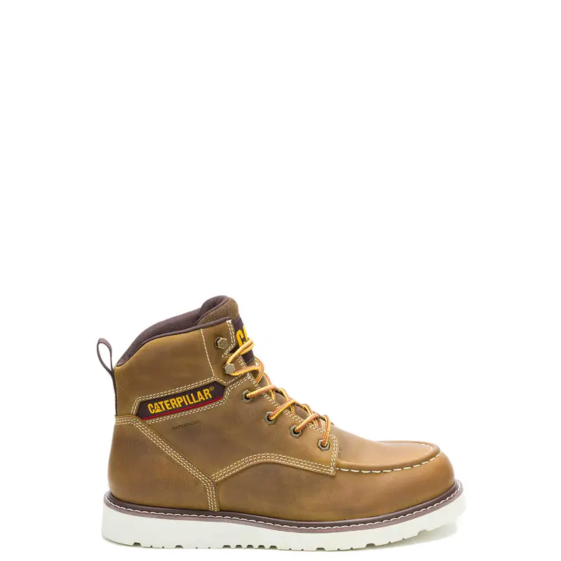 Cat Men's Reclaimer Wedge 6" Waterproof Moc Toe Work Boot 1