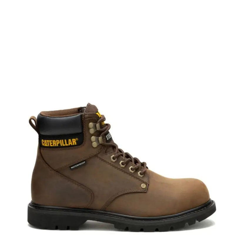 Cat Men's Second Shift 6" Waterproof Eh Work Boot 1