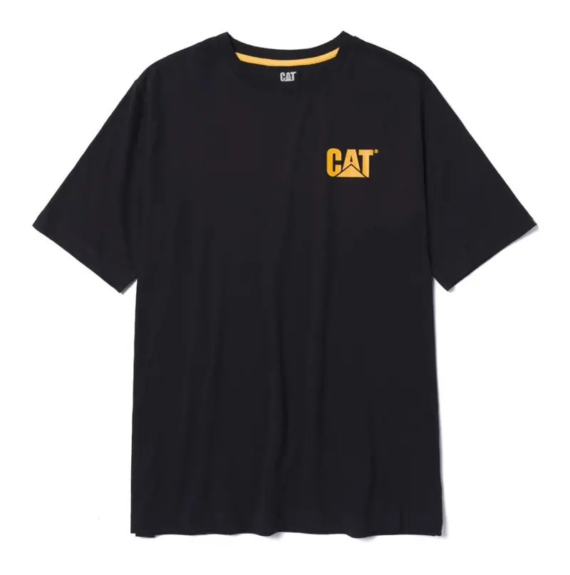 Cat Men's Short Sleeve Graphic T-Shirt 1010060 - Black 1