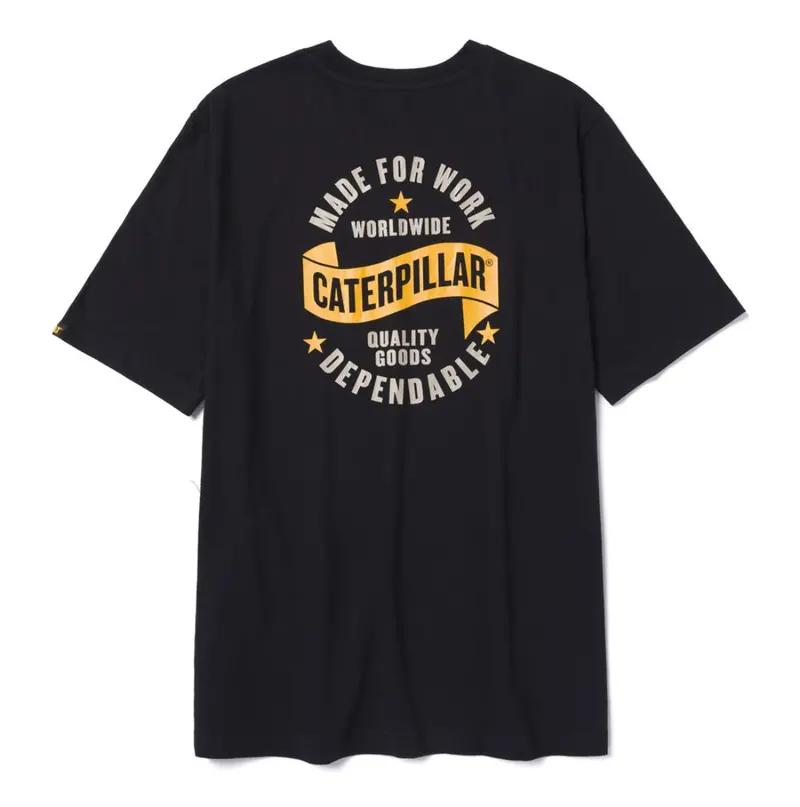 Cat Men's Short Sleeve Graphic T-Shirt 1010060 - Black 2