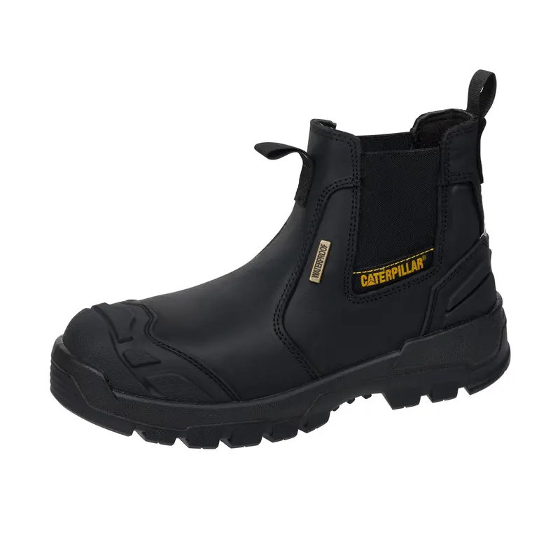 Cat Men's Striver Xl Chelsea Waterproof Steel Toe Work Boot 5