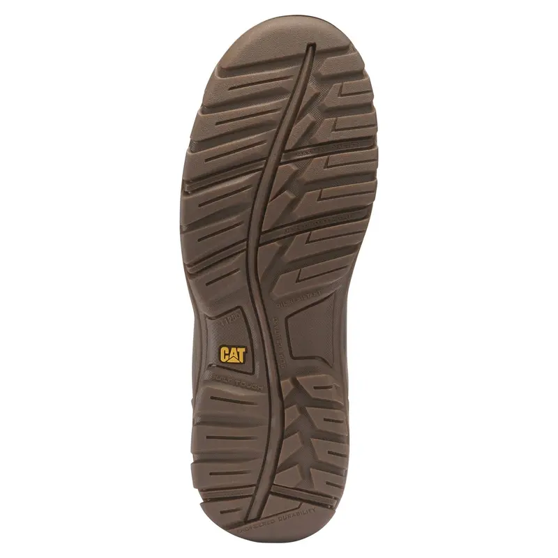 Cat Women's Mae Waterproof Steel Toe Work Boot_Cocoa 4