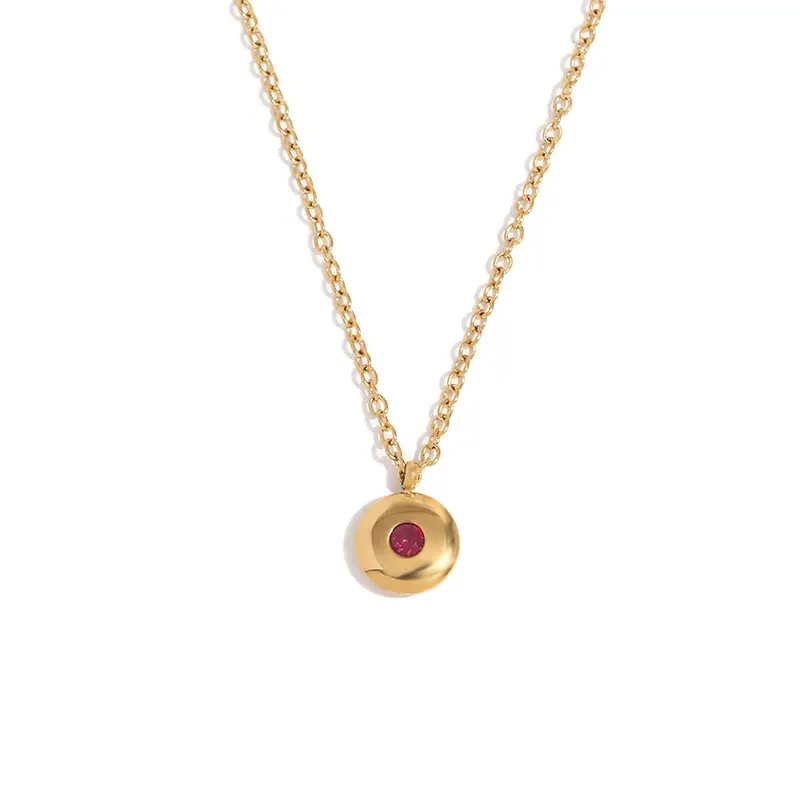 Cat's Eye Pendant Necklace 7