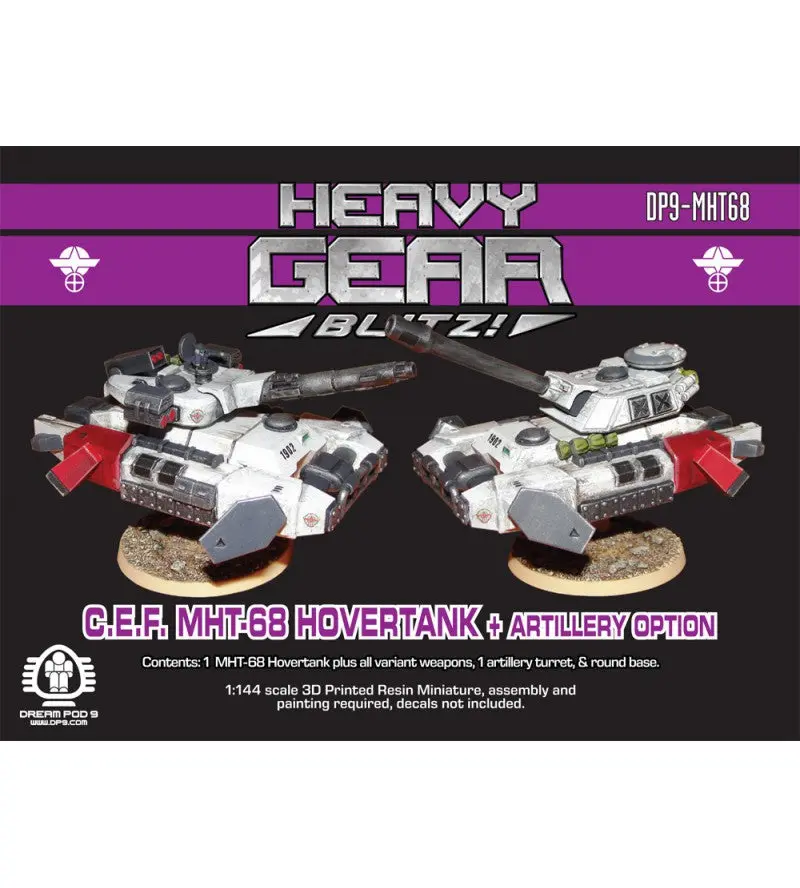 Cef New Mht-68 Hovertank + Artillery Option 1