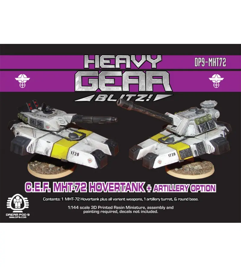 Cef New Mht-72 Hovertank + Artillery Option 1