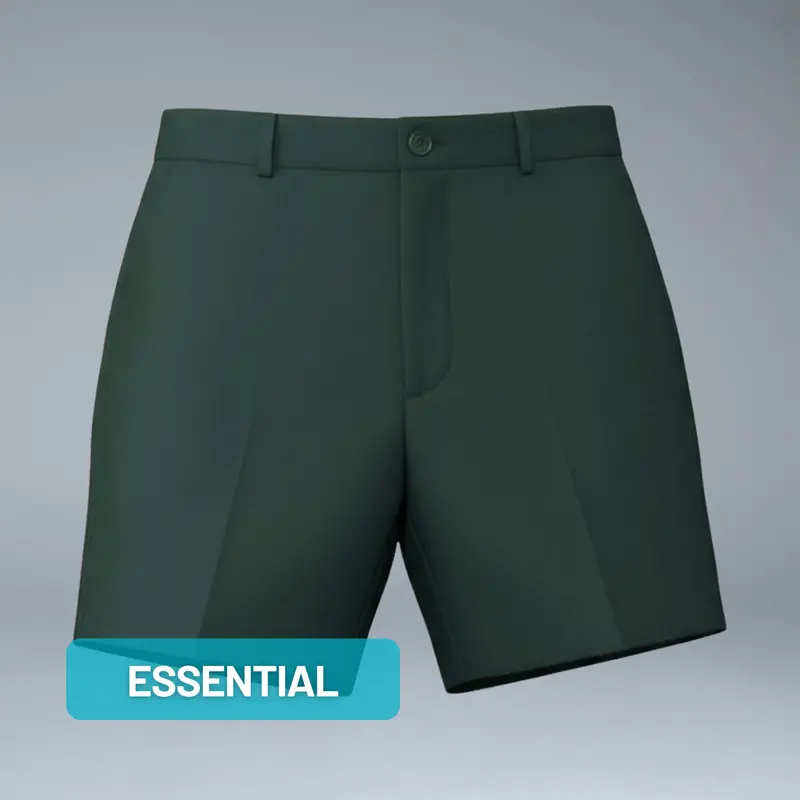 Cggs Boy's Green Shorts 1