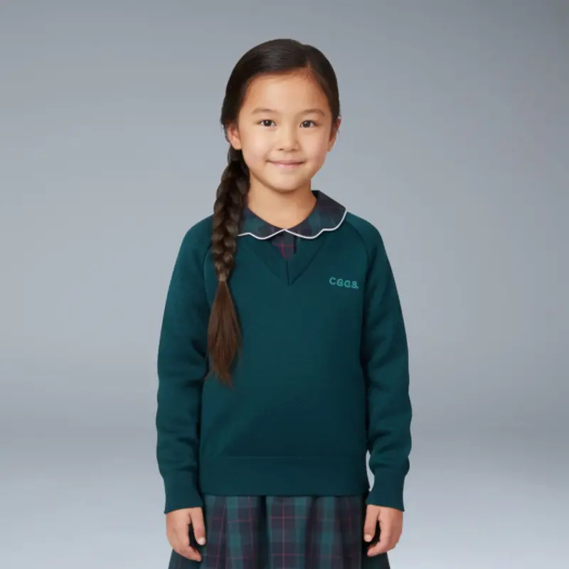 Cggs Green Unisex Jumper 1