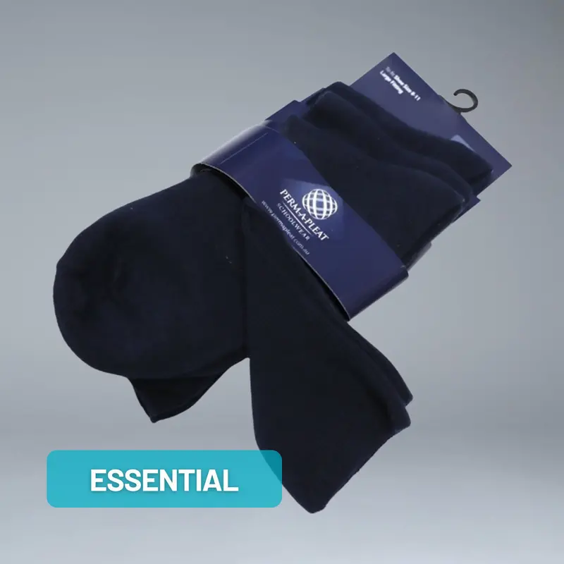 Cggs Navy Socks 3Pk 1