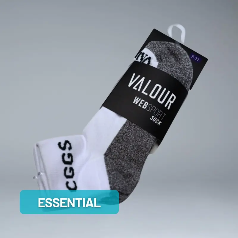 Cggs Qtr Socks Twin Pack 1