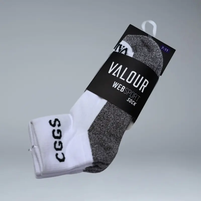 Cggs Qtr Socks Twin Pack 3