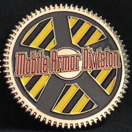 Challenge Coin - Mobile Armor Division Cog- Mechcorps 1