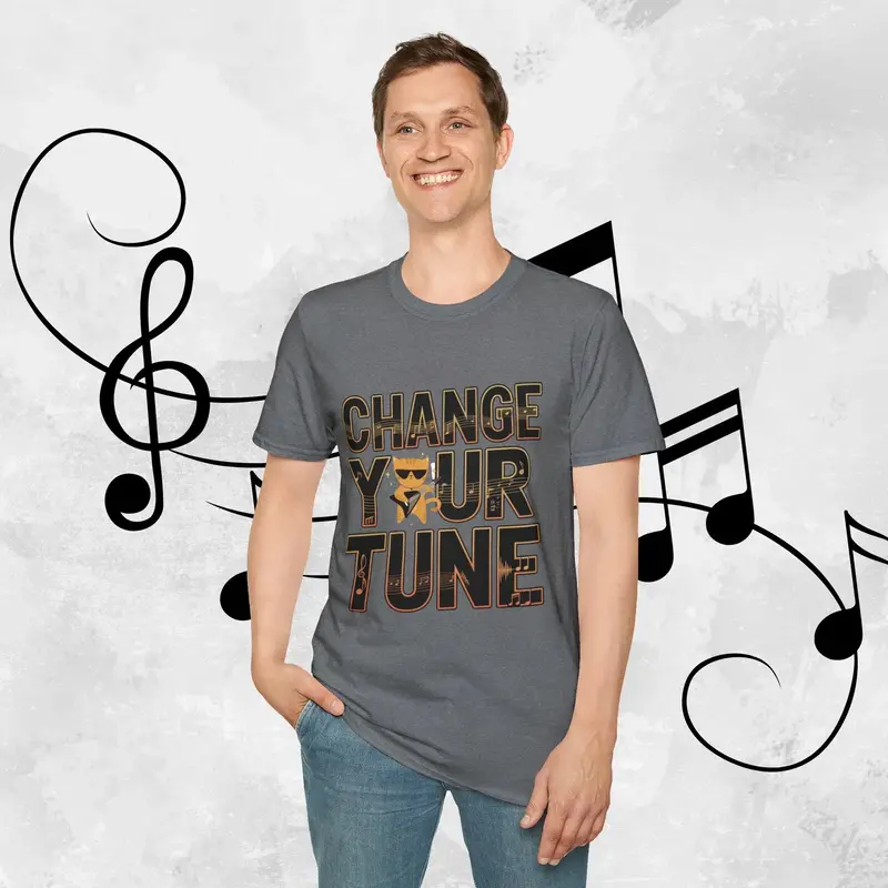 Change Your Tune Cotton T-Shirt 27