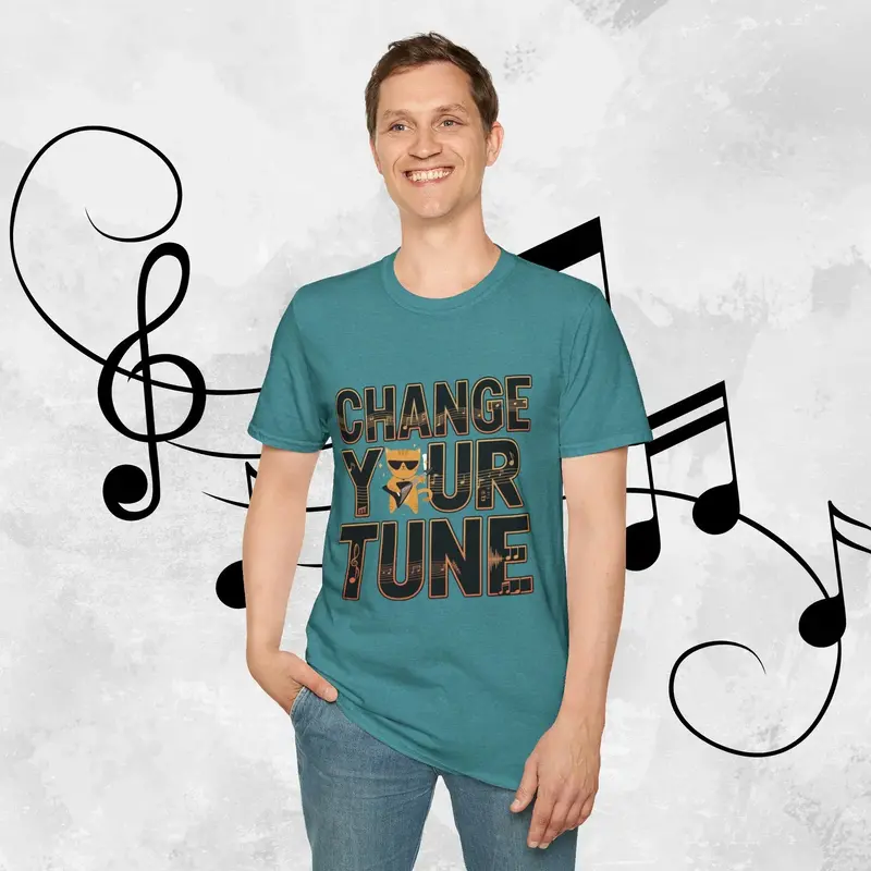Change Your Tune Cotton T-Shirt 28