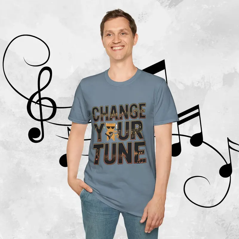 Change Your Tune Cotton T-Shirt 29