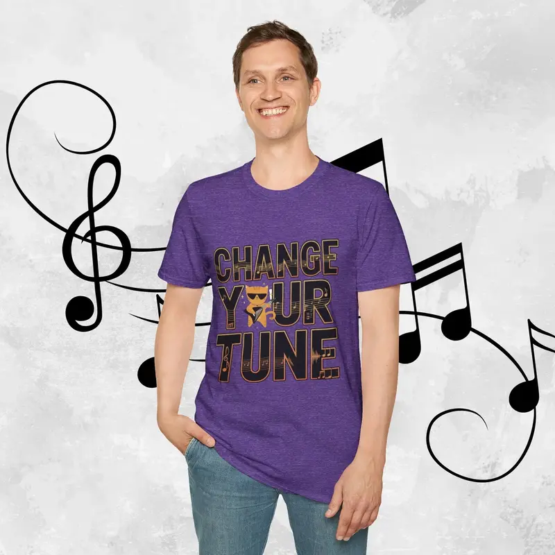 Change Your Tune Cotton T-Shirt 31
