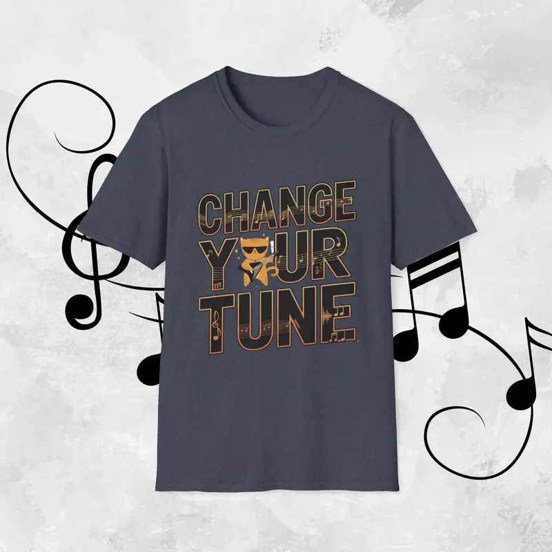 Change Your Tune Cotton T-Shirt 5
