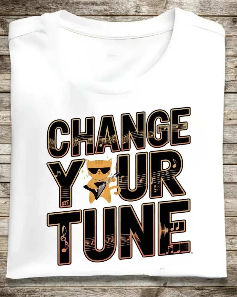 Change Your Tune Music Idiom Unisex Softstyle T-Shirt 1
