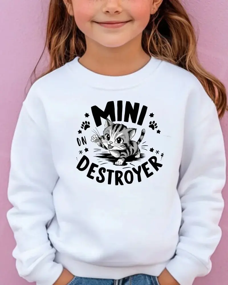 Chaos Cub Commander Youth Crewneck Sweatshirt 1