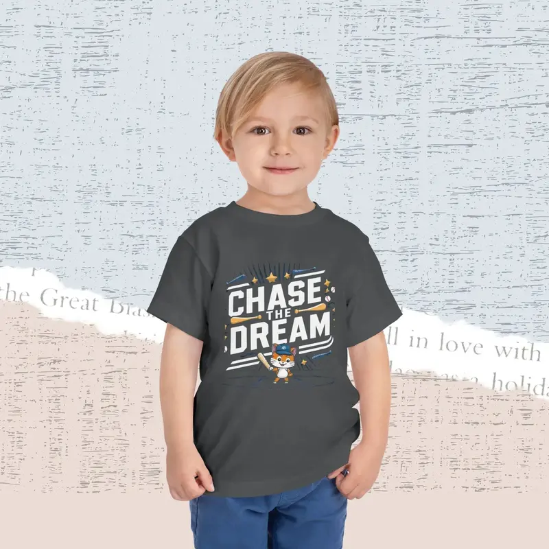 Chase The Dream Toddler Cotton T-Shirt 12