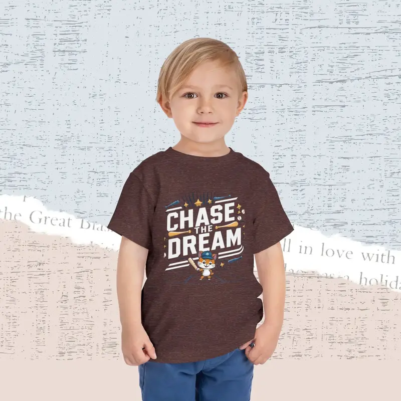 Chase The Dream Toddler Cotton T-Shirt 15