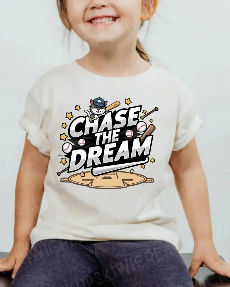 Chase The Dream Youth Heavy Cotton T-Shirt 3