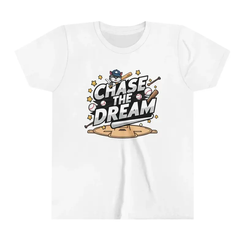 Chase The Dream Youth Heavy Cotton T-Shirt 9