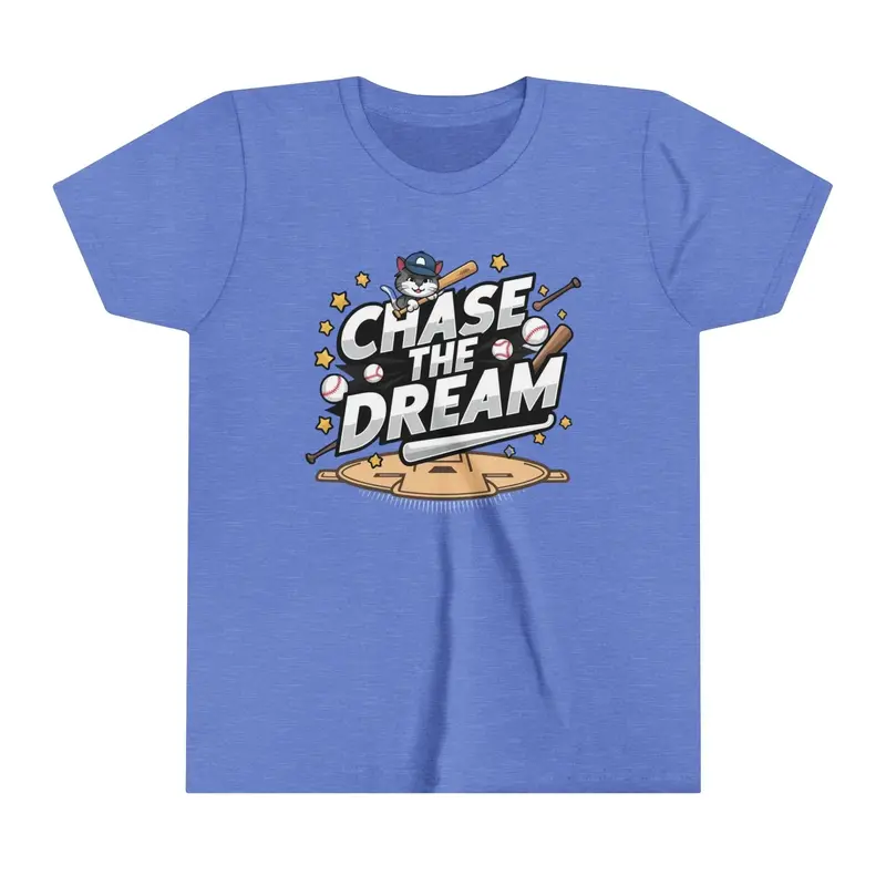 Chase The Dream Youth Heavy Cotton T-Shirt 9