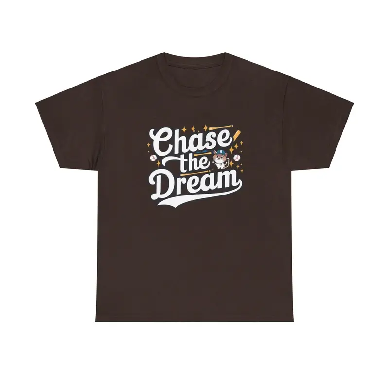 Chase The Dreams Baseball Crew Neck Tee 6