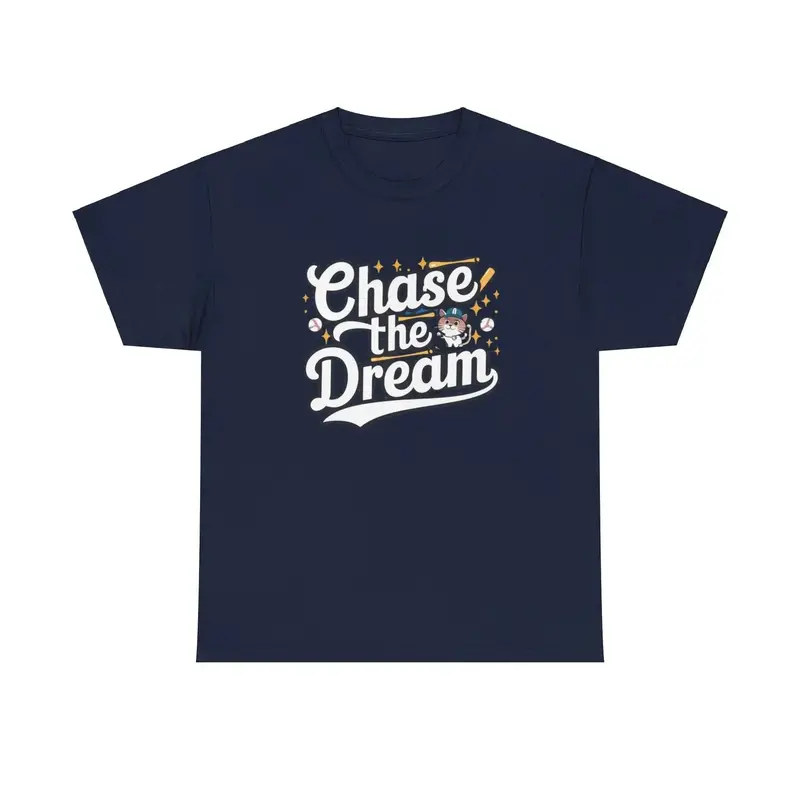 Chase The Dreams Baseball Crew Neck Tee 8