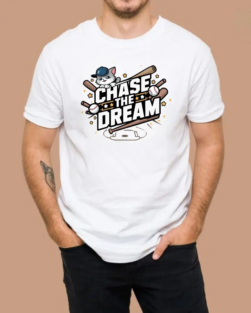 Chase Your Dream Cotton Tshirt 4