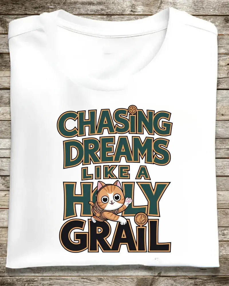 Chasing Peace Like A Holy Grail Unisex Softstyle T-Shirts 1