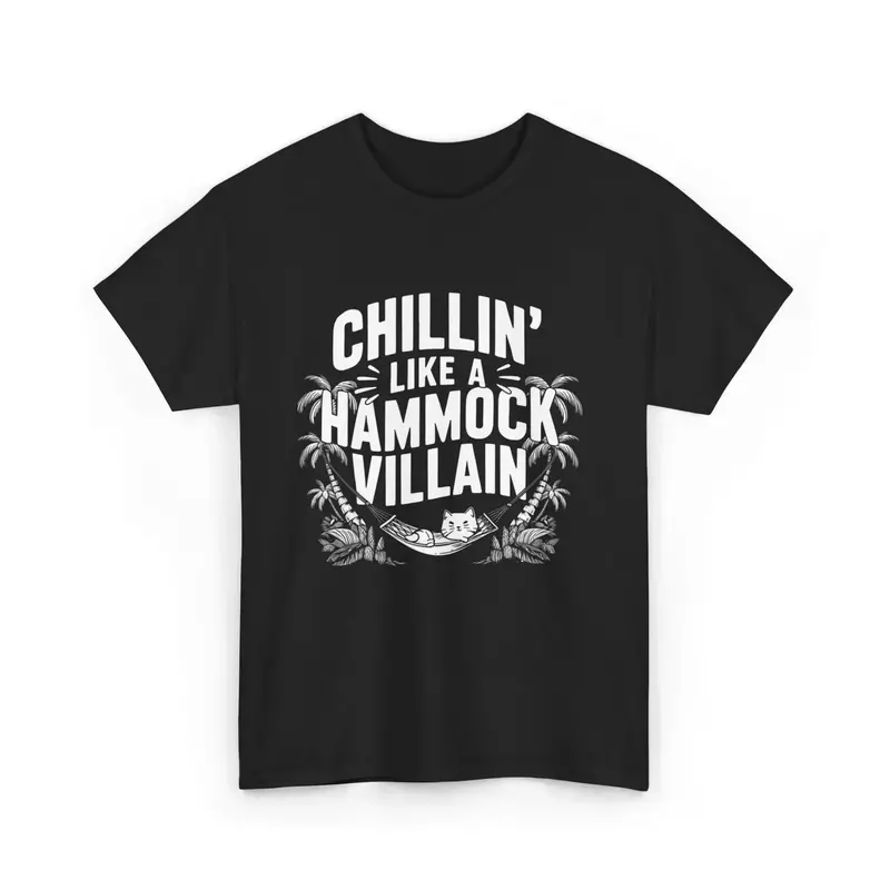 Chillin Like A Hammock Cotton T-Shirt 1