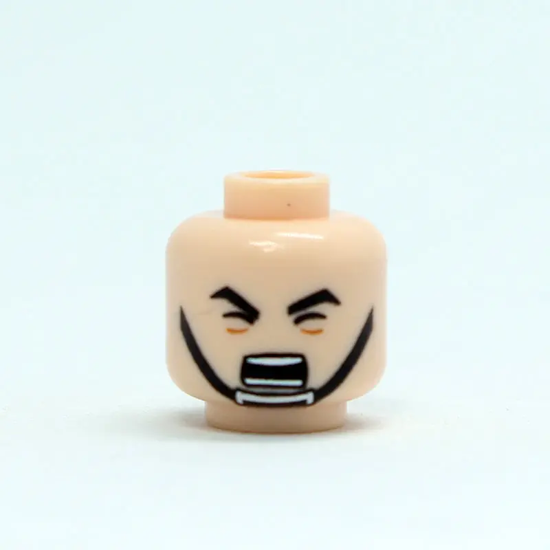 Chin Strap Head - Yelling-08 1
