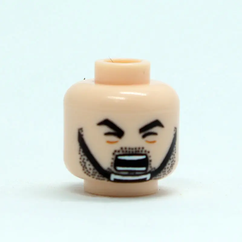 Chin Strap Head - Yelling - Stubble-09 1