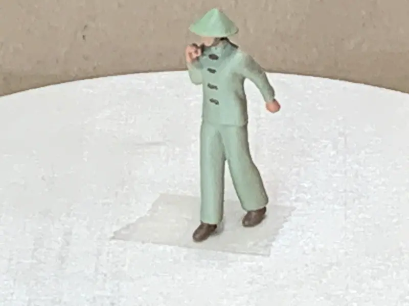 Chinese Man Walking 1
