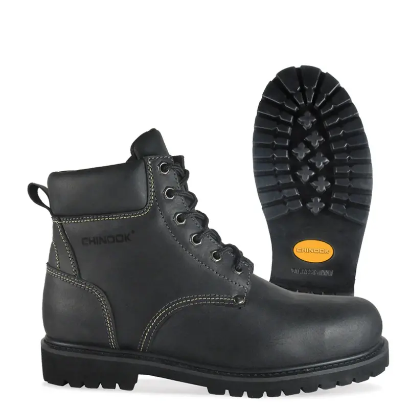 Chinook Footwear Men's Oil Rigger Steel Toe 6" Work Boot 1