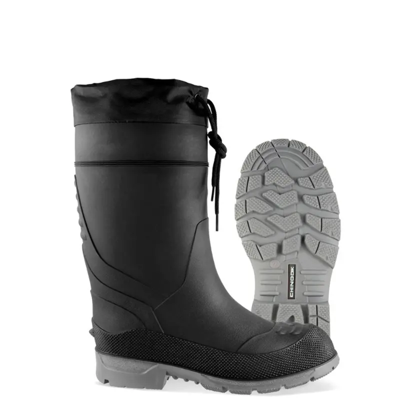 Chinook Unisex Badaxe Waterproof Steel Toe Rubber Boot 1