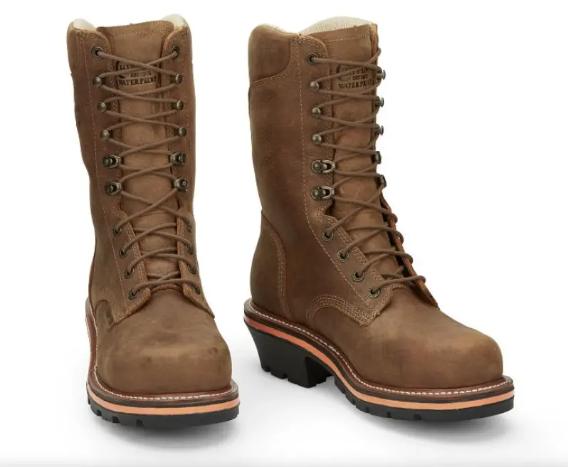 Chippewa Men's Thunderstruck 10" Nano Comp Toe Work Boot Brown- Th1030 2