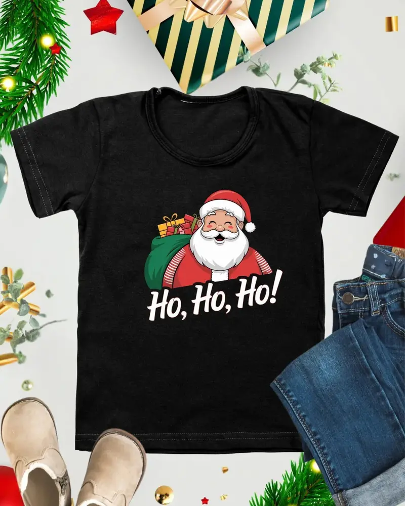 Christmas Magic Kid Heavy Cotton Tshirt 1