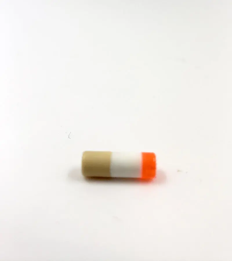 Cigarette - Trans Orange Tip 1