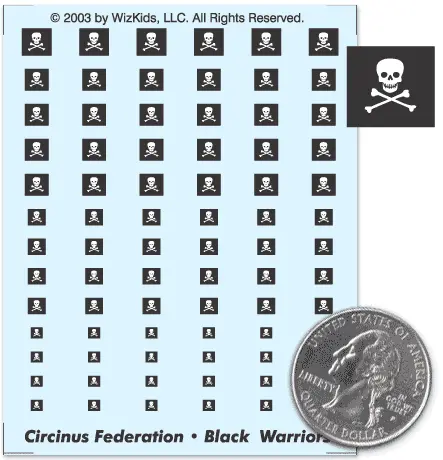 Circinus Federation- Black Warriors Decals 1