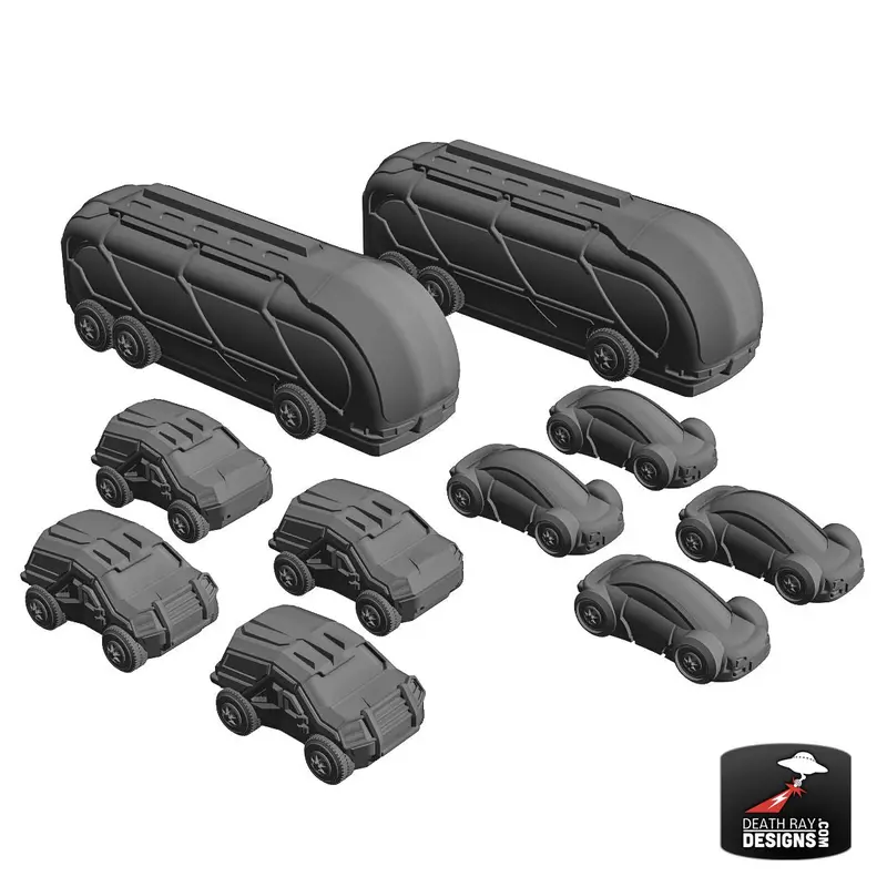 Civilian Vehicles Pack 1 1
