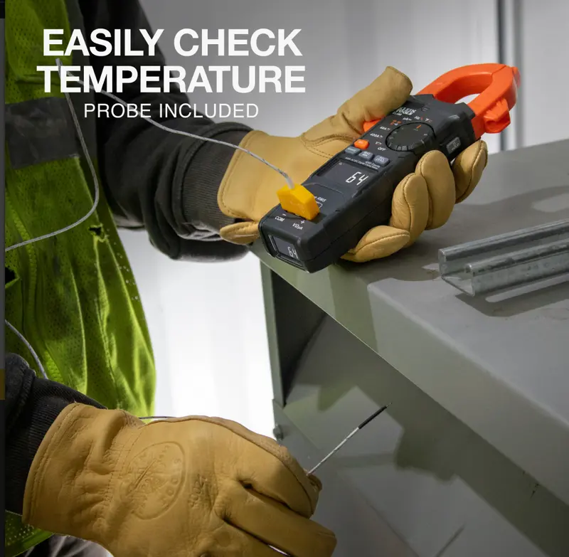 Cl490 400A Ac/Dc Dual-Display Auto-Ranging Digital Clamp Meter 2